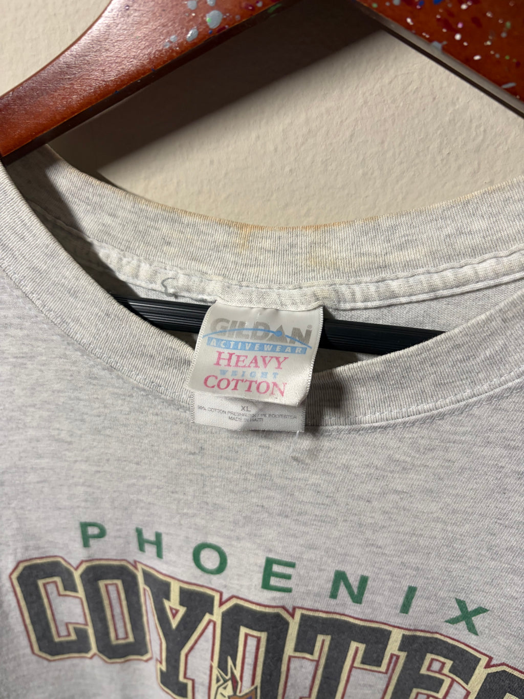 Vintage Phoenix Coyotes T Shirt (XL)