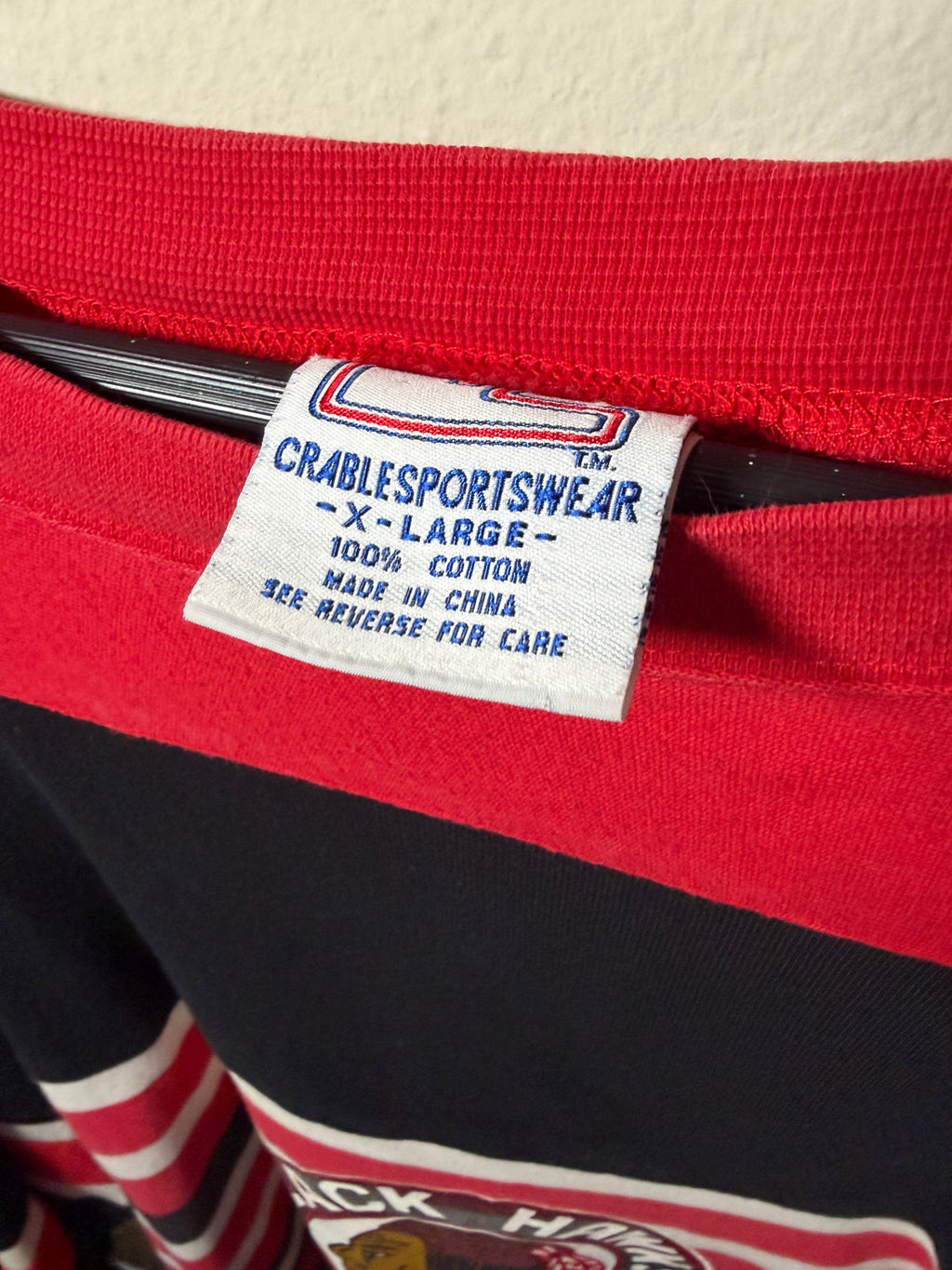Vintage Blackhawks 75th Anniversary Sweater Jersey (XL)