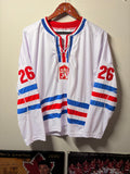 Peter Stastny #26 Czech Jersey (Medium)