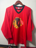 Vintage Blackhawks CCM 70s/80s Jersey (Medium)