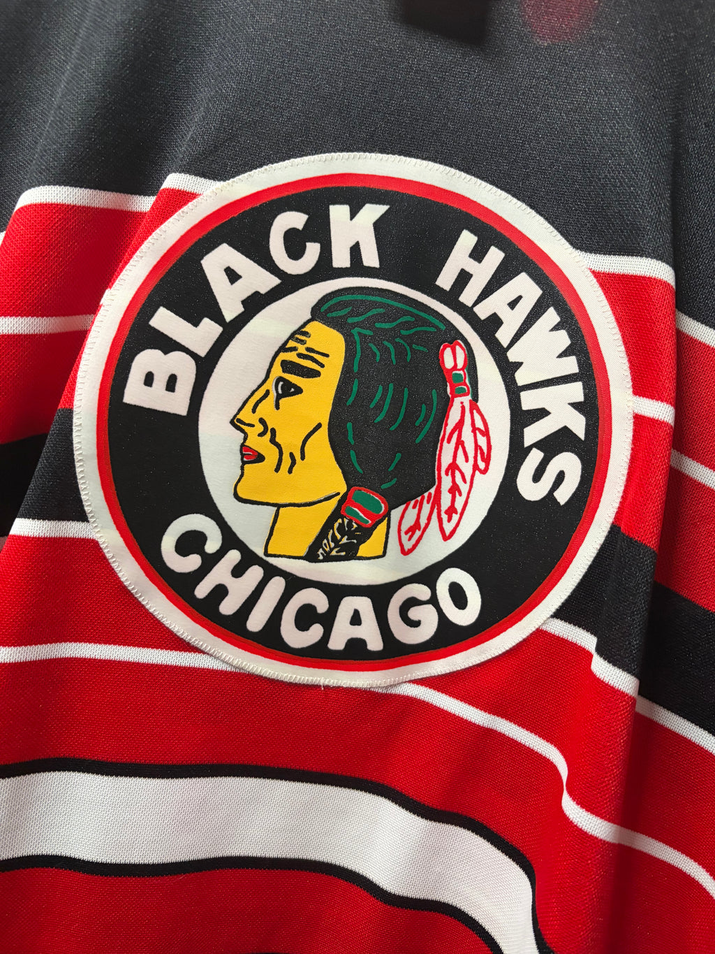 Vintage Blackhawks 75th Anniversary CCM Jersey (Medium)