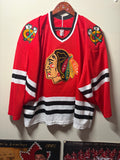 Vintage Blackhawks CCM Jersey (Large)