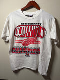 Vintage Detroit Red Wings 1997 Stanley Cup Champions T Shirt (Large)