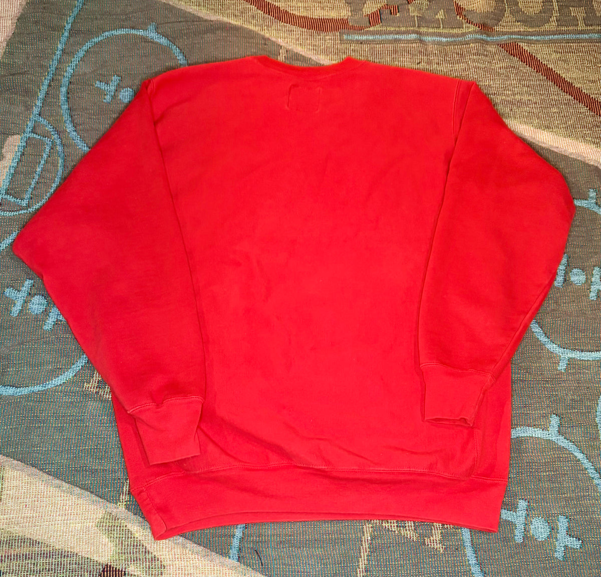 Y2K Wisconsin Hockey Crewneck Sweater
