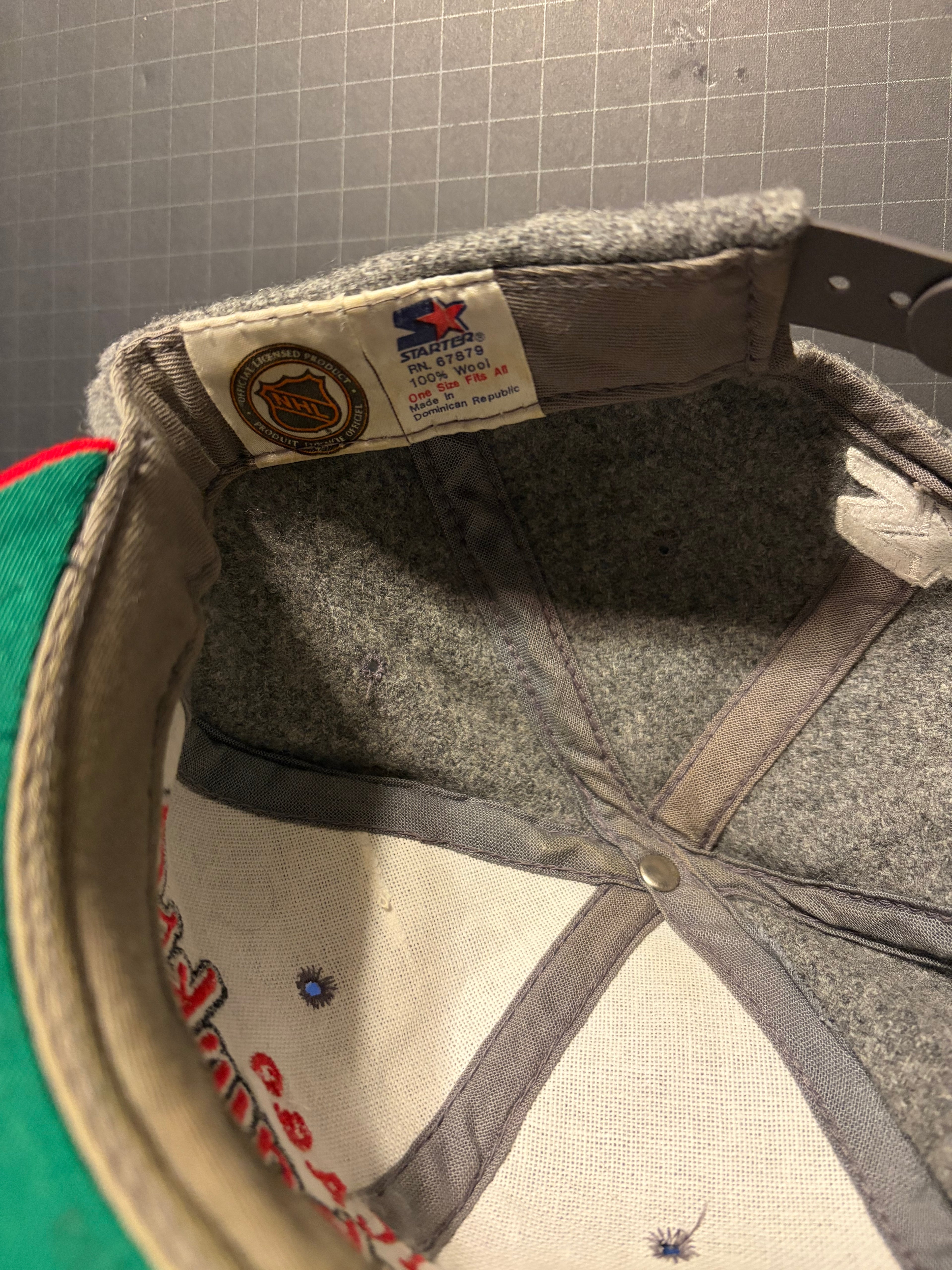 Vintage Blackhawks “Tailsweep” Wool Snapback Hat