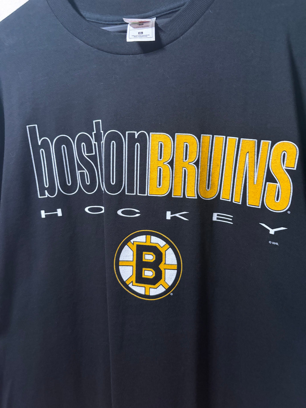 Vintage Boston Bruins T Shirt (XL)