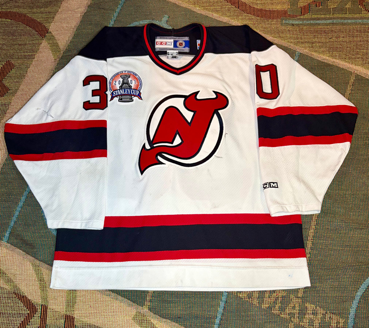 Vintage NJ Devils Martin Brodeur 01 SCF Jersey