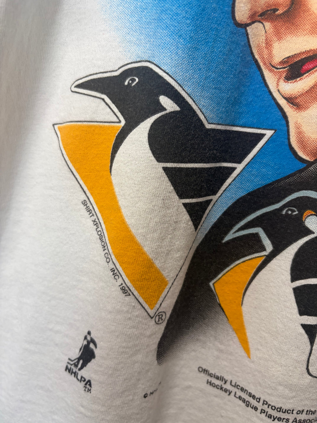 Vintage Mario Lemieux Penguins ‘97 T Shirt (XL)