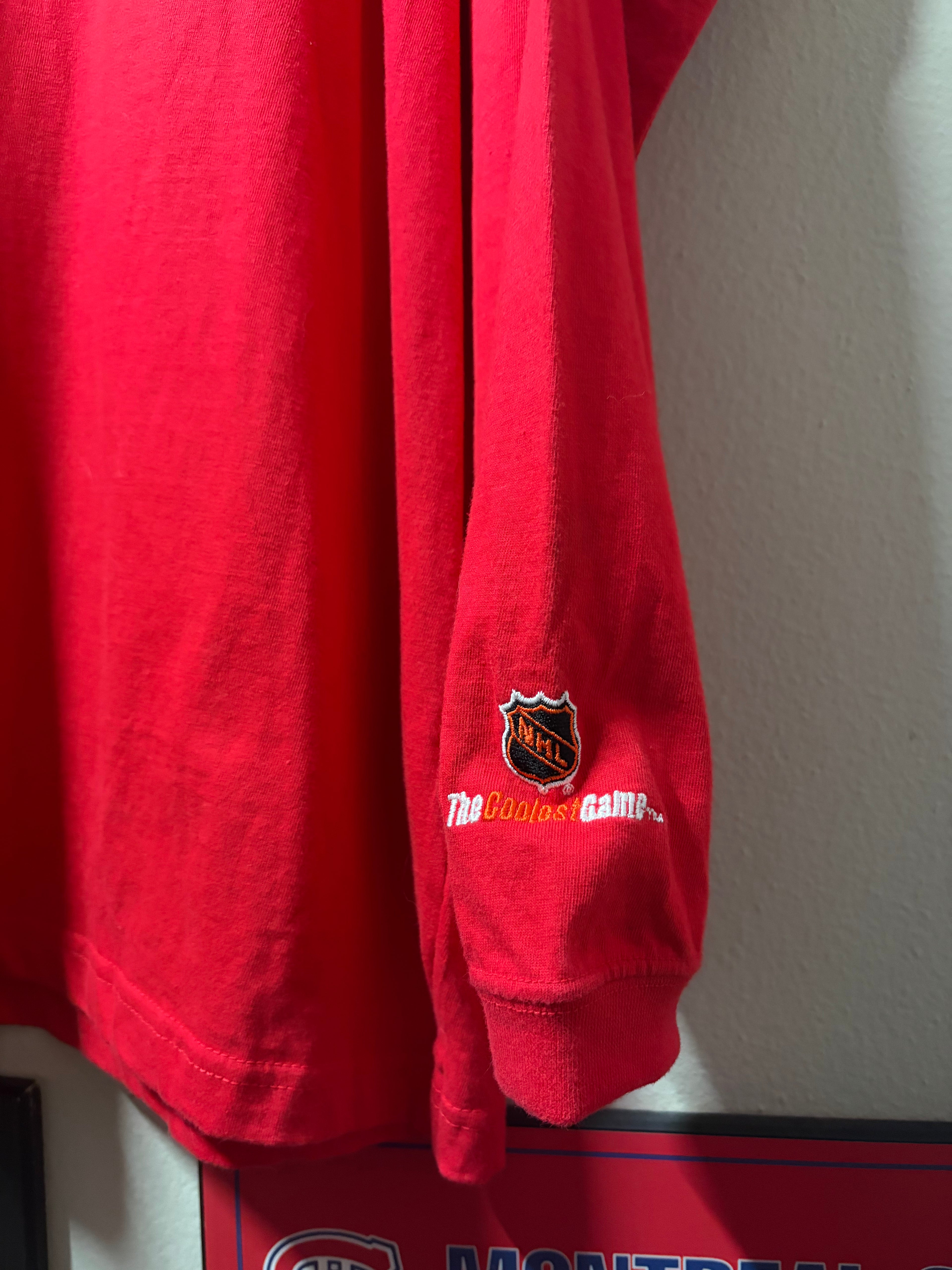 Vintage Blackhawks Turtleneck L/S Shirt (XL)