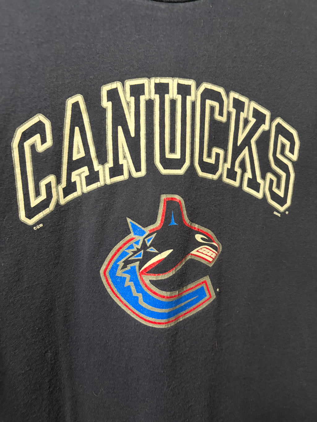 Vintage Vancouver Canucks T Shirt (XL)