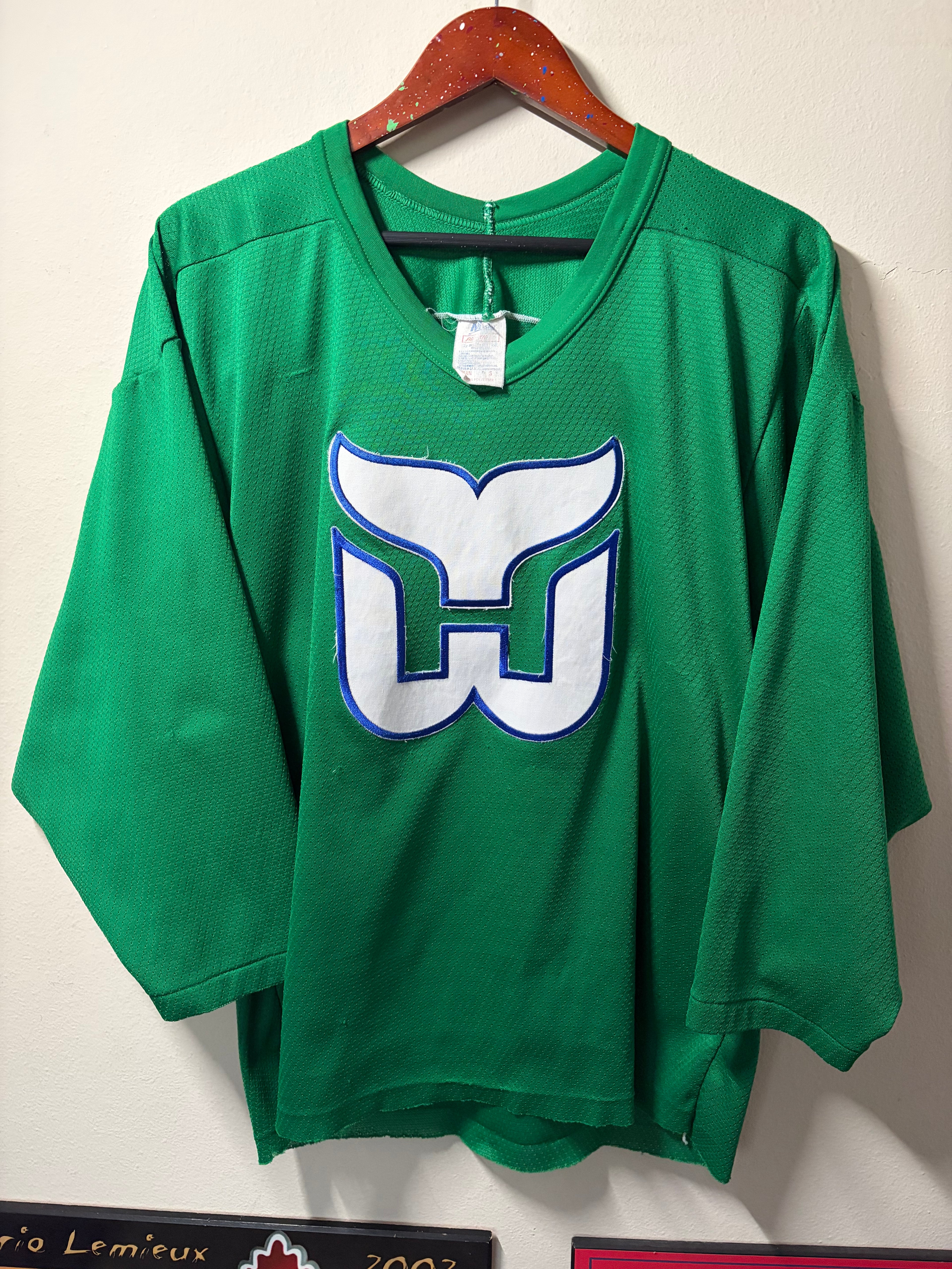 Vintage Hartford Whalers CCM Practice Jersey (Small/Y-XL)