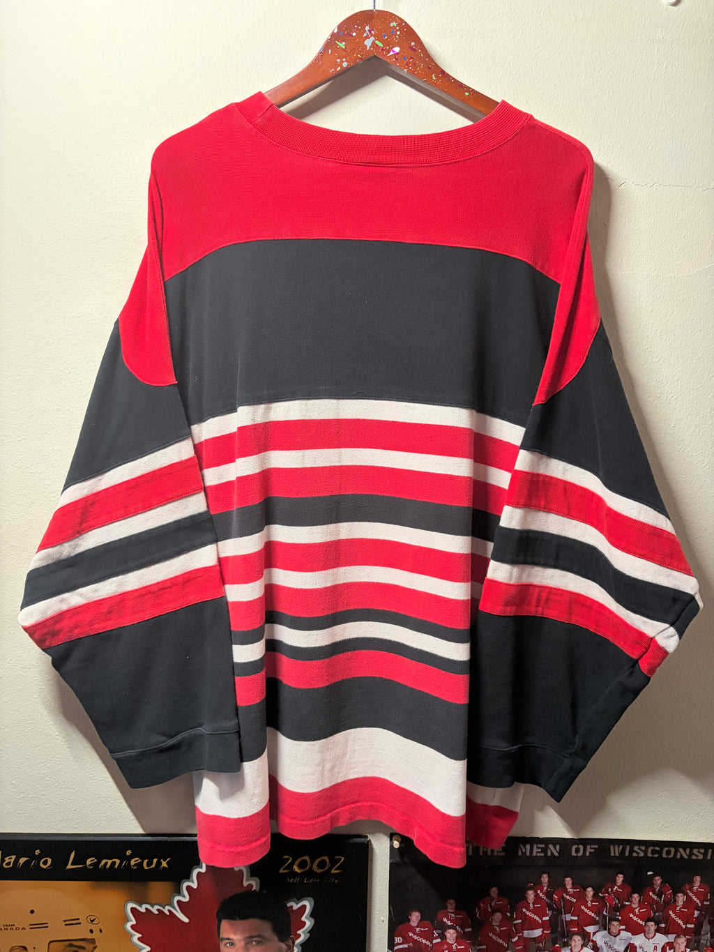 Vintage Blackhawks 75th Anniversary Sweater Jersey (XL)