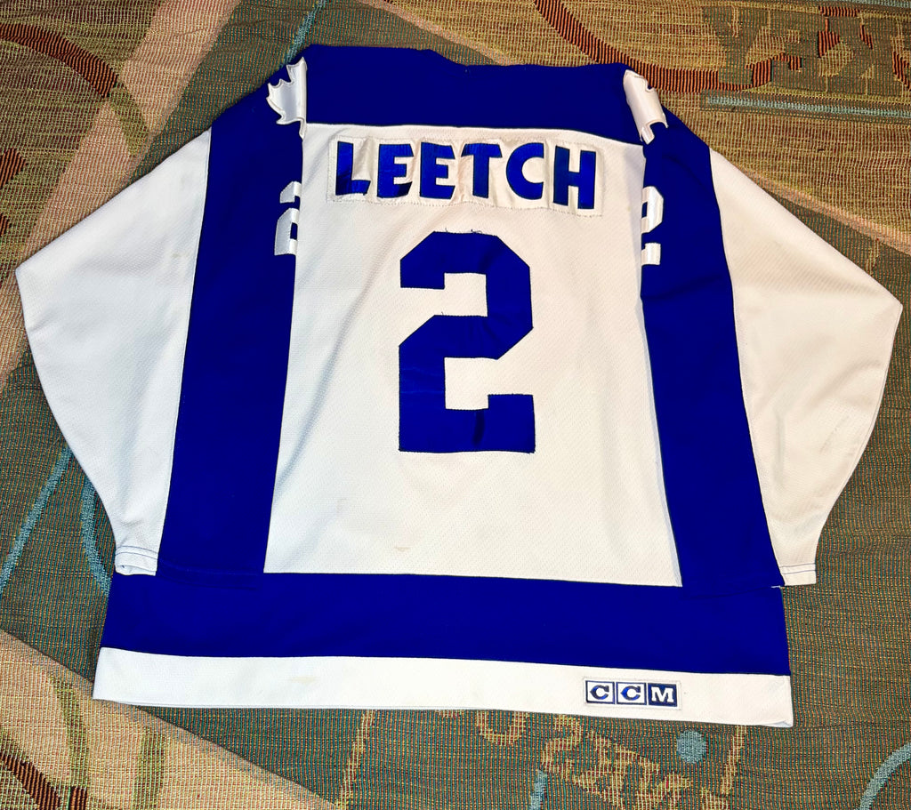 Toronto Maple Leafs #2 Brian Leetch Throwback Jersey