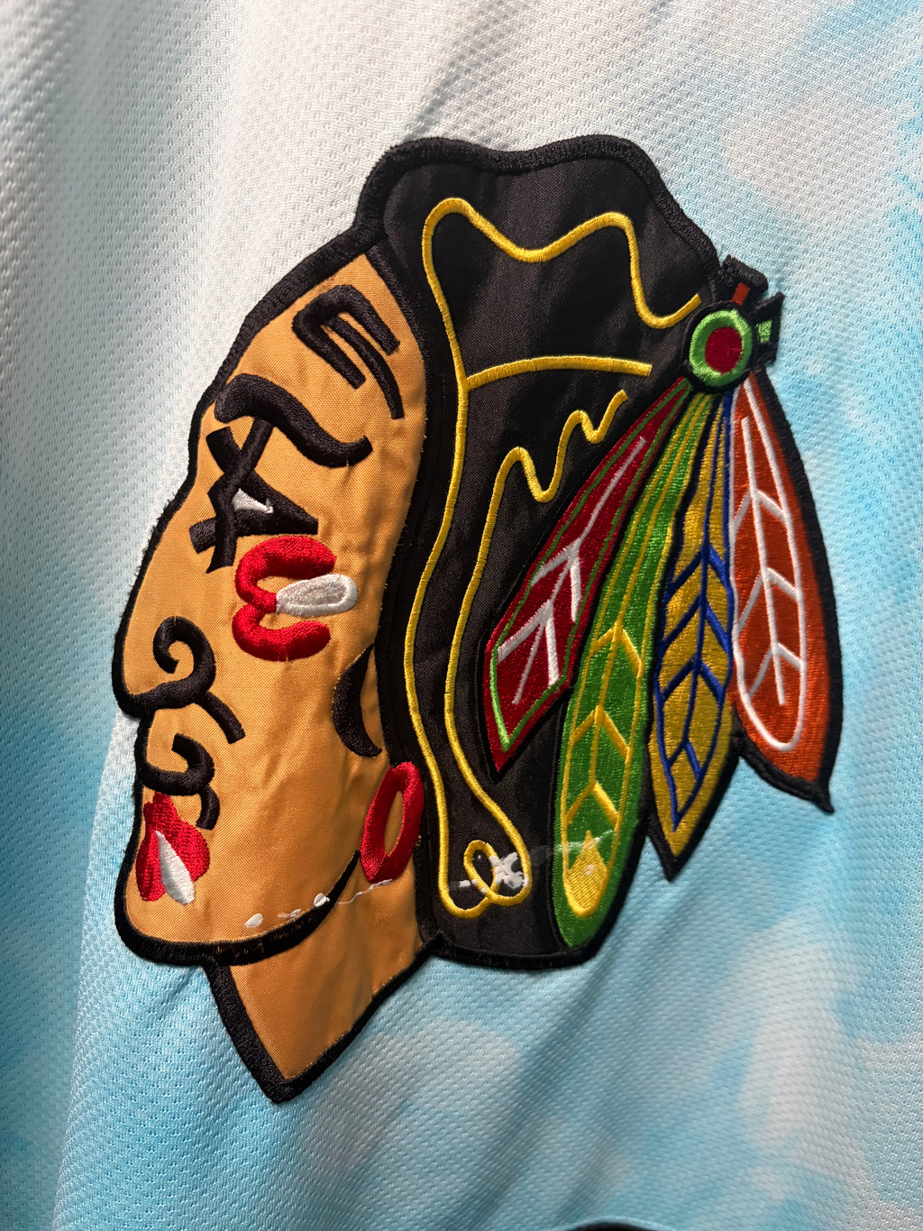 Vintage Blackhawks Starter “Chi-Dye” Jersey (XL)