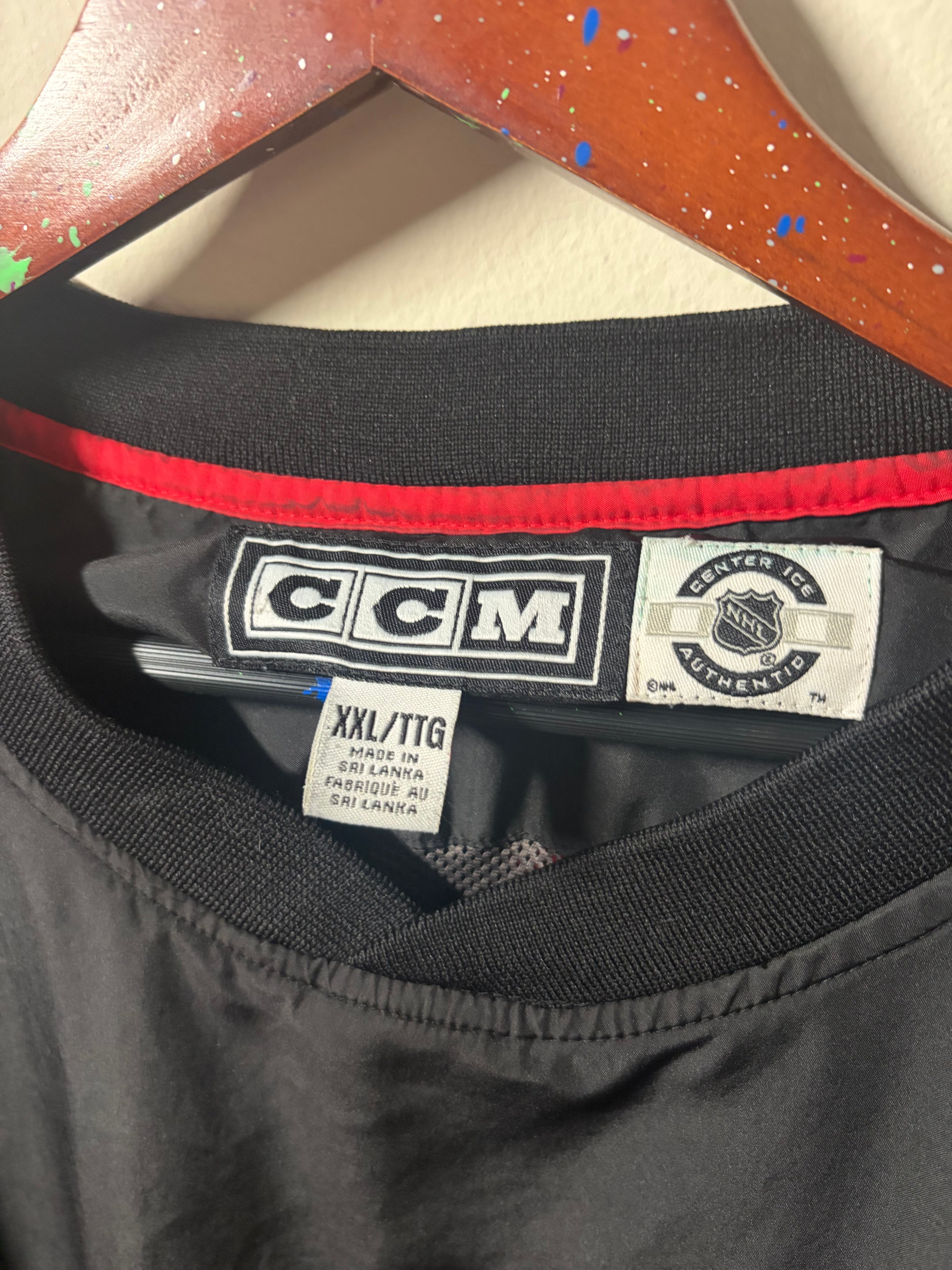 Vintage Blackhawks Pullover Windbreaker (XXL)