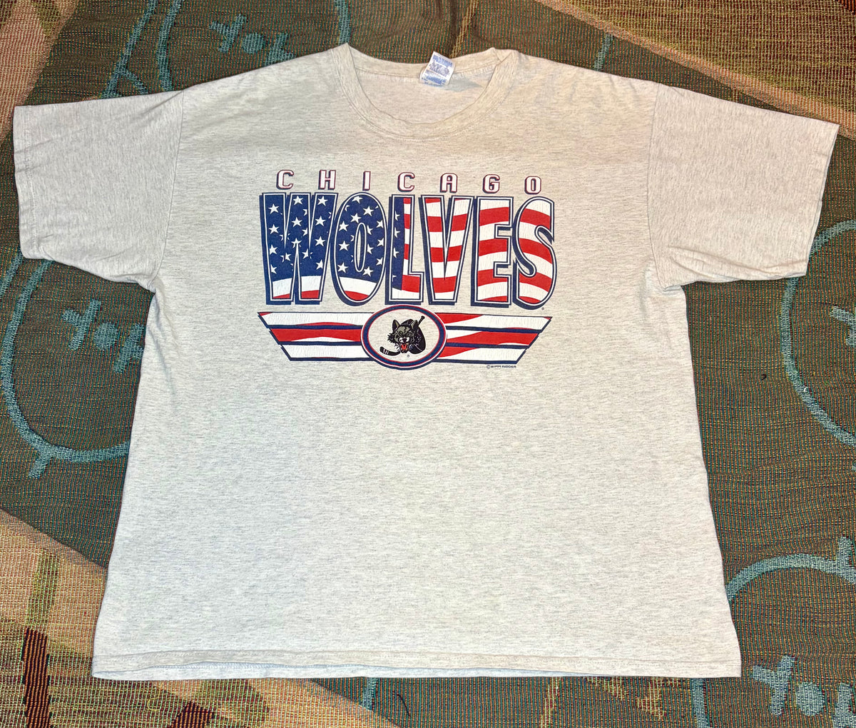Vintage Chicago Wolves USA T Shirt