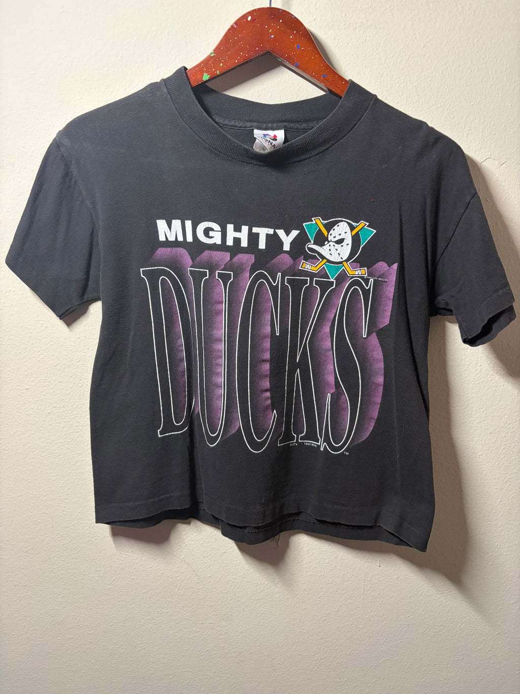 Vintage Anaheim Mighty Ducks Youth T Shirt (12/14)