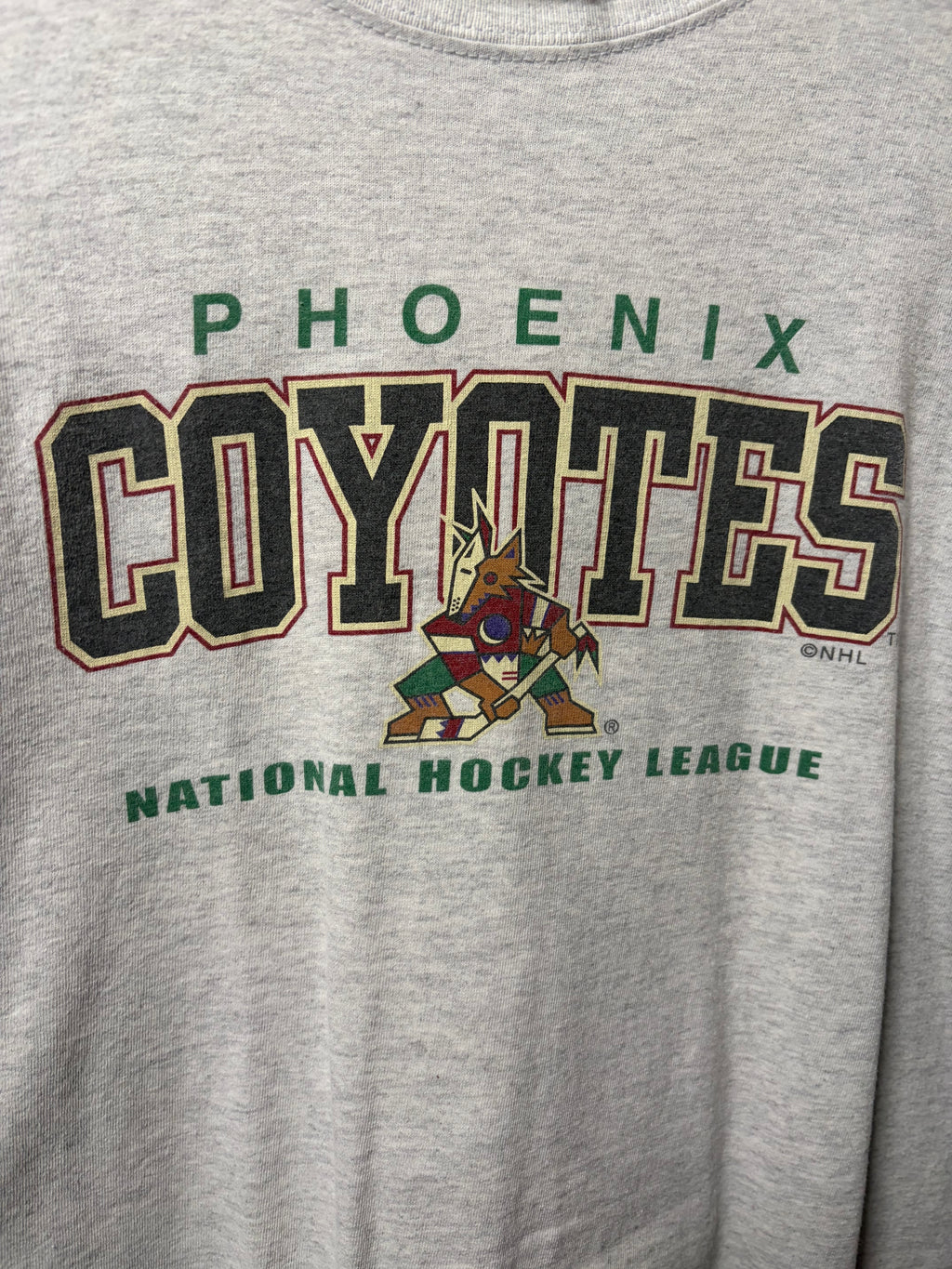 Vintage Phoenix Coyotes T Shirt (XL)