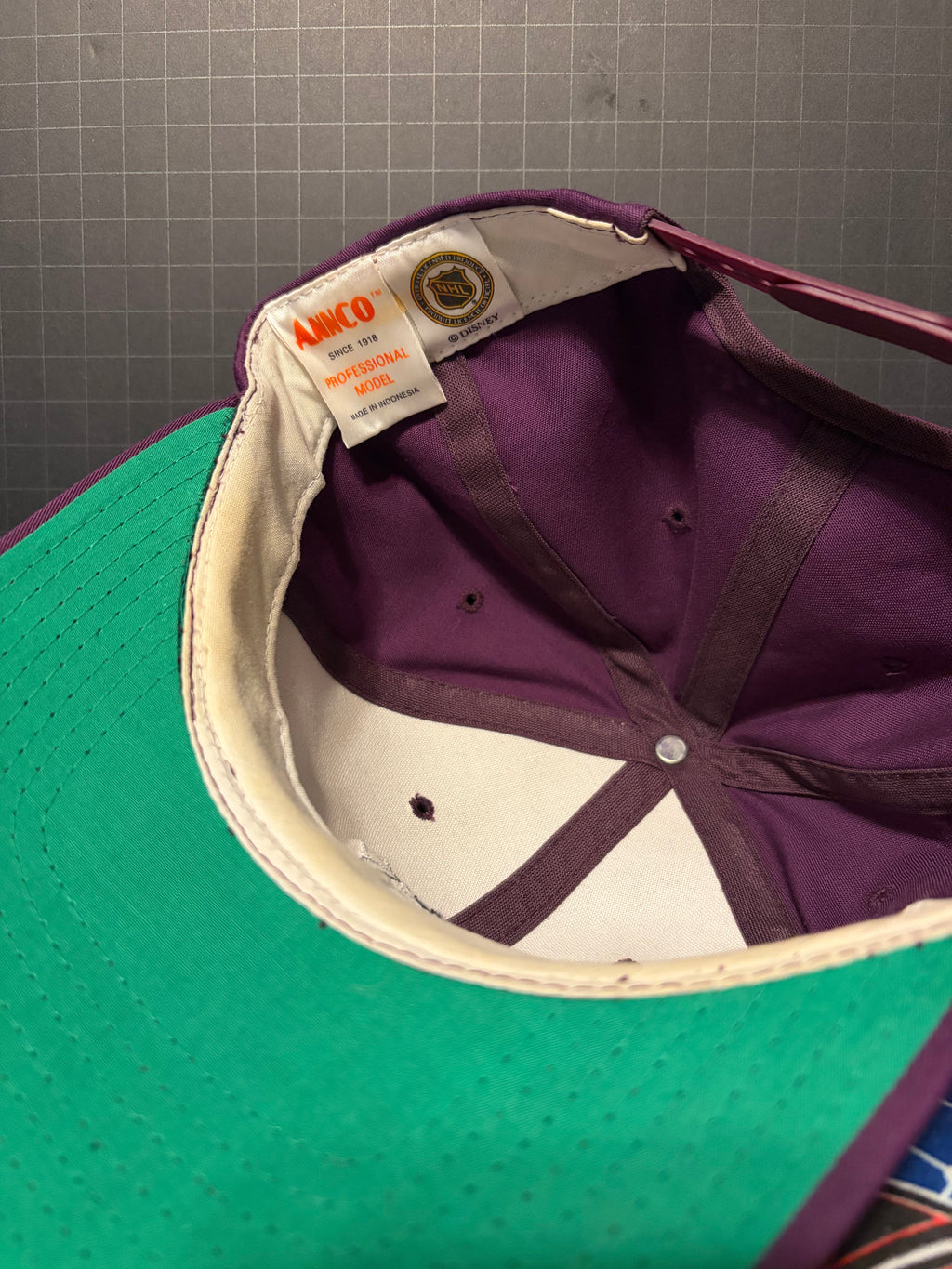 Vintage Mighty Ducks Snapback Hat