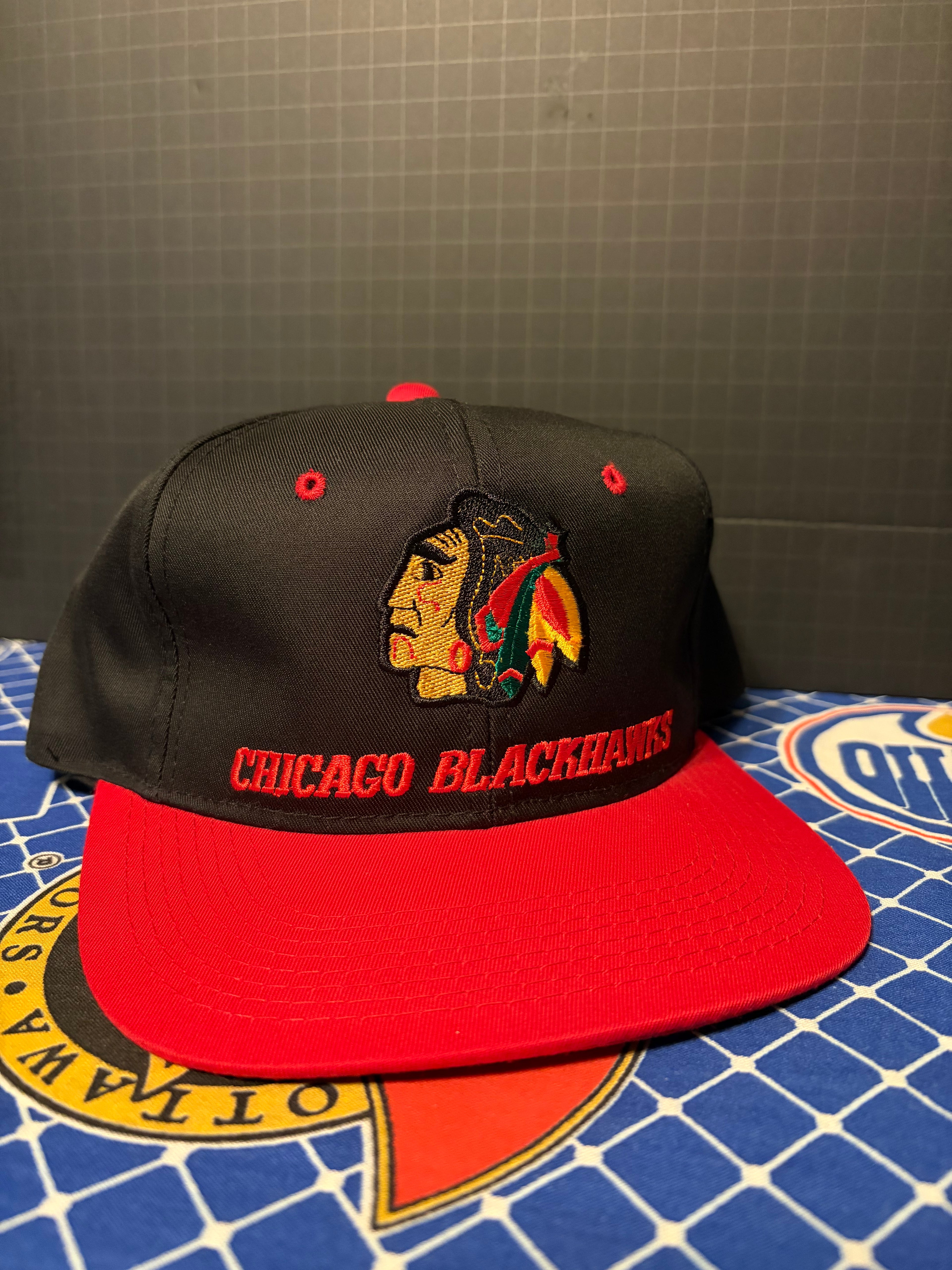 Vintage Blackhawks Snapback Hat